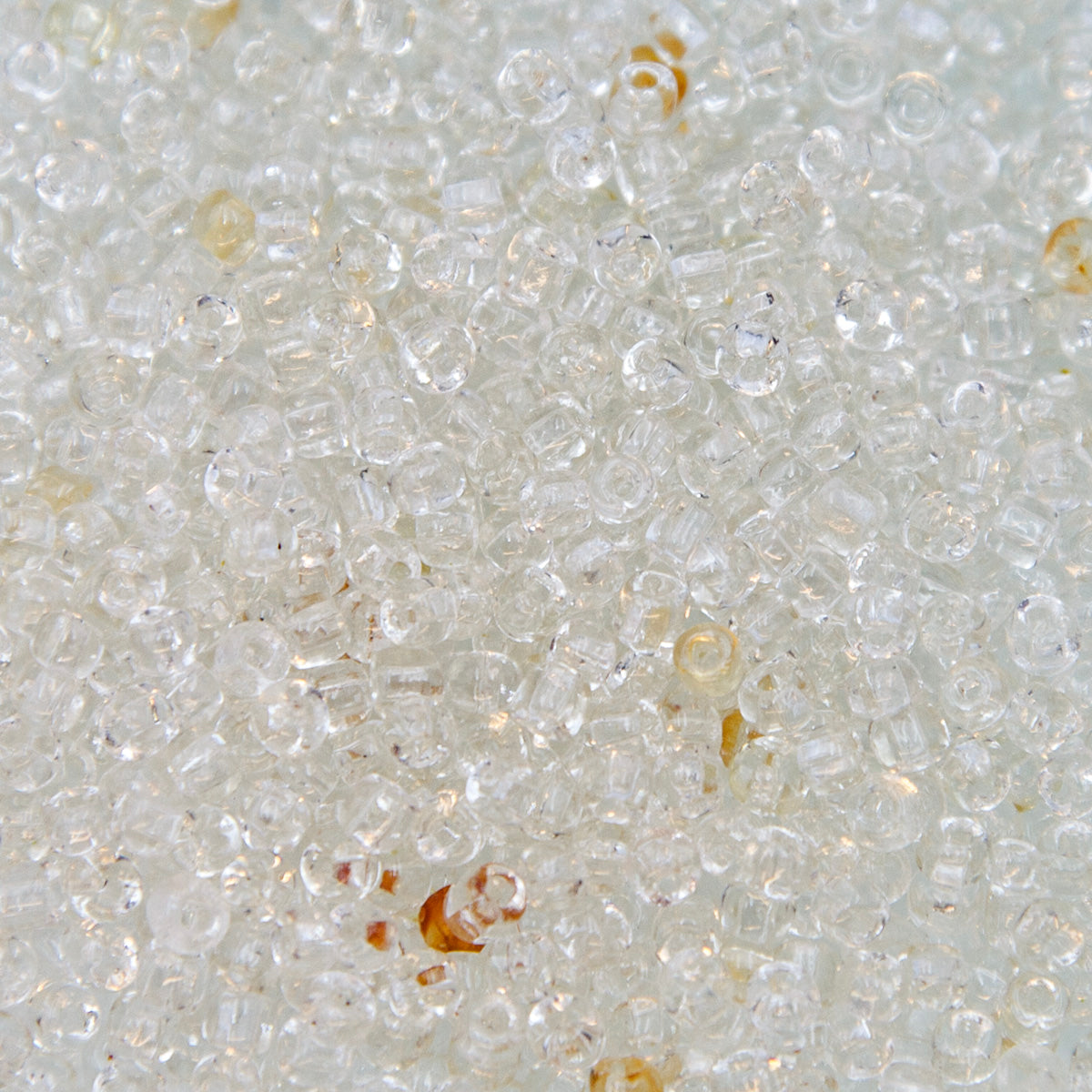 8SV100-15: Vintage Venetian Transparent Crystal 8/0 250 Grams