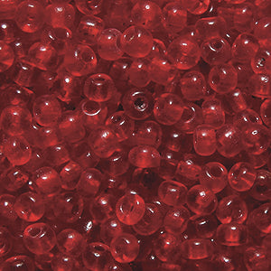 8SV100-2: Vintage Venetian Transparent Dark Red 8/0 250 Grams