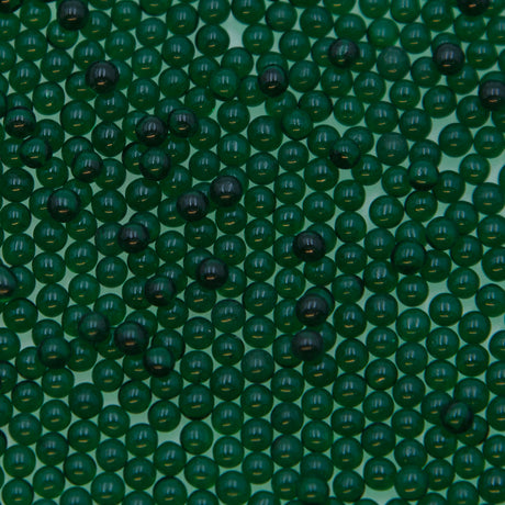 8SV100-41: Vintage Venetian No Hole Tr Dk Emerald Green 8/0