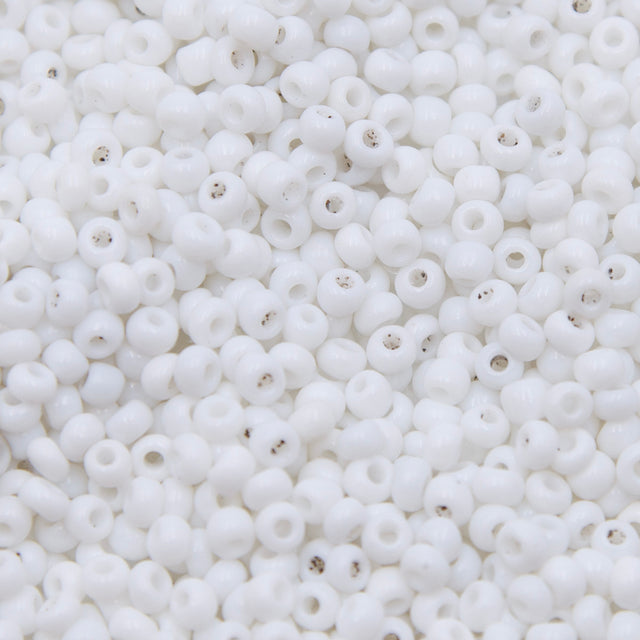 8SV112: Vintage Venetian Opaque White #1 8/0 500 Grams