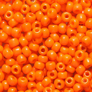 8SV138-5: Vintage Venetian Opaque Orange #5 8/0 500 Grams