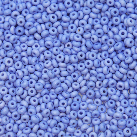 8SV172-2R: Vintage Venetian Seed Bead Blue #2 Op 8/0 - 50GM