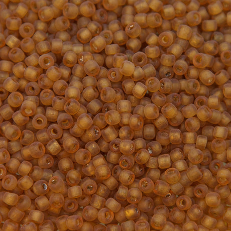 8SV254-2R: Vin Ven Seed Bead Raw Sienna #2 8/0 Unfinished - 50GM