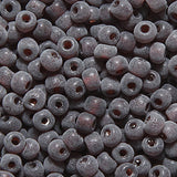 8SV259-3UR: Vintage Venetian Transparent Sepia #3 Frosted 8/0 50 Gram Bag