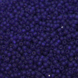 8SV278-UR: Vin Ven Seed Bead Tr Blue #1 Unfin 8/0 - 50GM