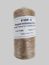 8TS153-4: Sinew Simulated Natural Round .86mm 5-ply 115 Yards Sp 70lbs