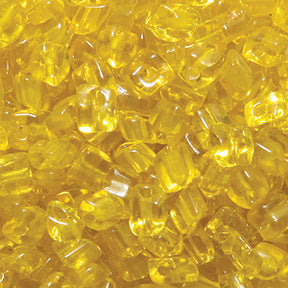 91SV222-1R: Vintage Venetian Trap Transparent Yellow #1 3mm  50 Gram Bag