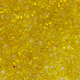 91SV222-3R: Vintage Venetian Trap Transparent Yellow #3 3-3.5mm 50 Gram Bag