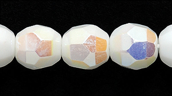 7FD511-X: CZ FACET RD White AB 7mm-300PC