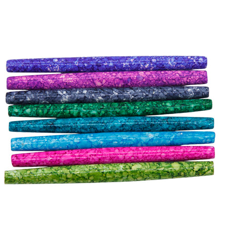 92BN131: Hair Pipe MIX Marble 3.5IN 8PC