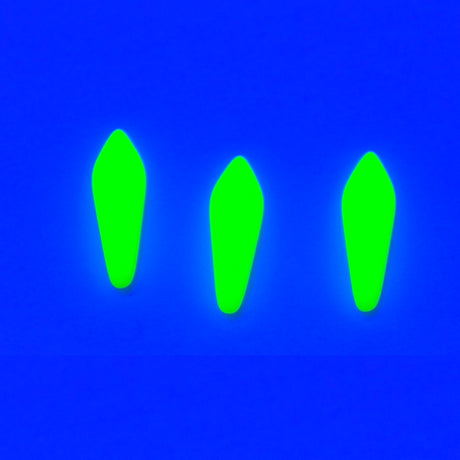 92DP622-NL: CZ Spear Neon Yellow Matte Loose 5x16mm 60PC