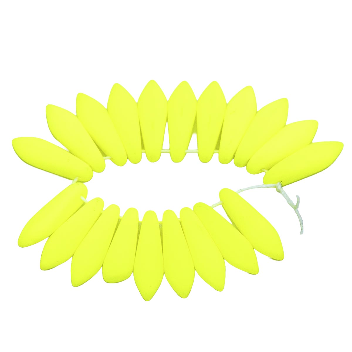 92DP622-NM: CZ Spear Neon Yellow Matte 5x16mm 120PC