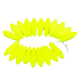 92DP622-NM: CZ Spear Neon Yellow Matte 5x16mm 120PC