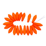 92DP638-NM: CZ Spear Neon Orange Matte 5x16mm 120PC