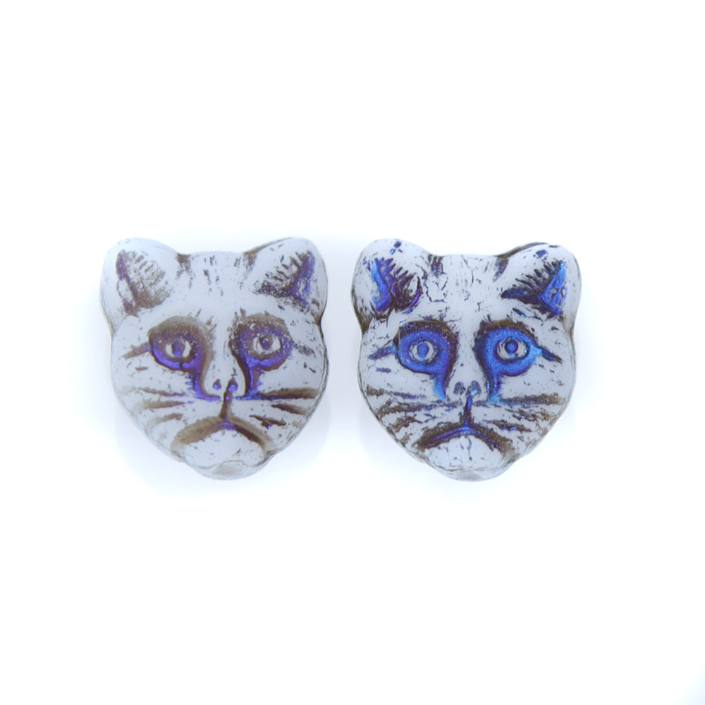 92KC110-H:  CZ Cat Face Mix 13mm - 15PPK