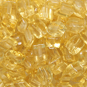92SV251-2: Vintage Venetian Trap Transparent Goldenrod #2 5mm Average 500 Grams