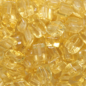 92SV251-2: Vintage Venetian Trap Transparent Goldenrod #2 5mm Average 500 Grams