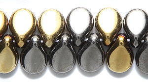 57DP54-309: CZ Pips California Graphite 5x7mm 400PC