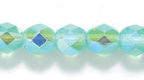 6FC580-S: CZ FACET RD Opal Seafoam AB 6mm-300PC