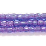 9SC598-CL: CZ Seed Bead 3-cut Color Lined Amethyst AB 9/0 5HK