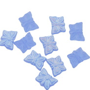 95BU572: CZ Butterfly Light Sapphire AB 12x15mm