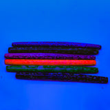 96BN131: 96BN131 Hair Pipe MIX Marble 4IN 6PC