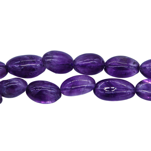 96ST414: Amethyst Dark Pebble 8-10mm 1STR