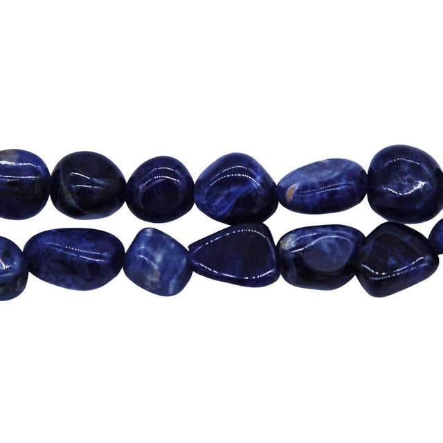 96ST424: Sodalite Pebble 8-10mm 1STR