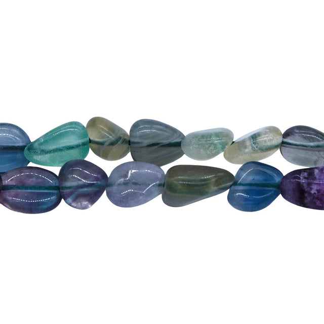 96ST431: Fluorite Pebble 8-10mm 1STR