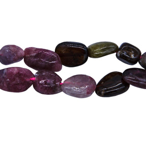 96ST492: Multicolor Tourmaline Pebble 8-10mm 1STR