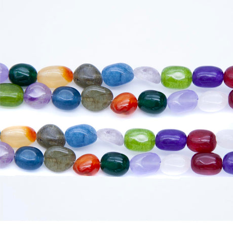 96ST525-Q: Mixed Quartz Pebble 8-10mm 1STR
