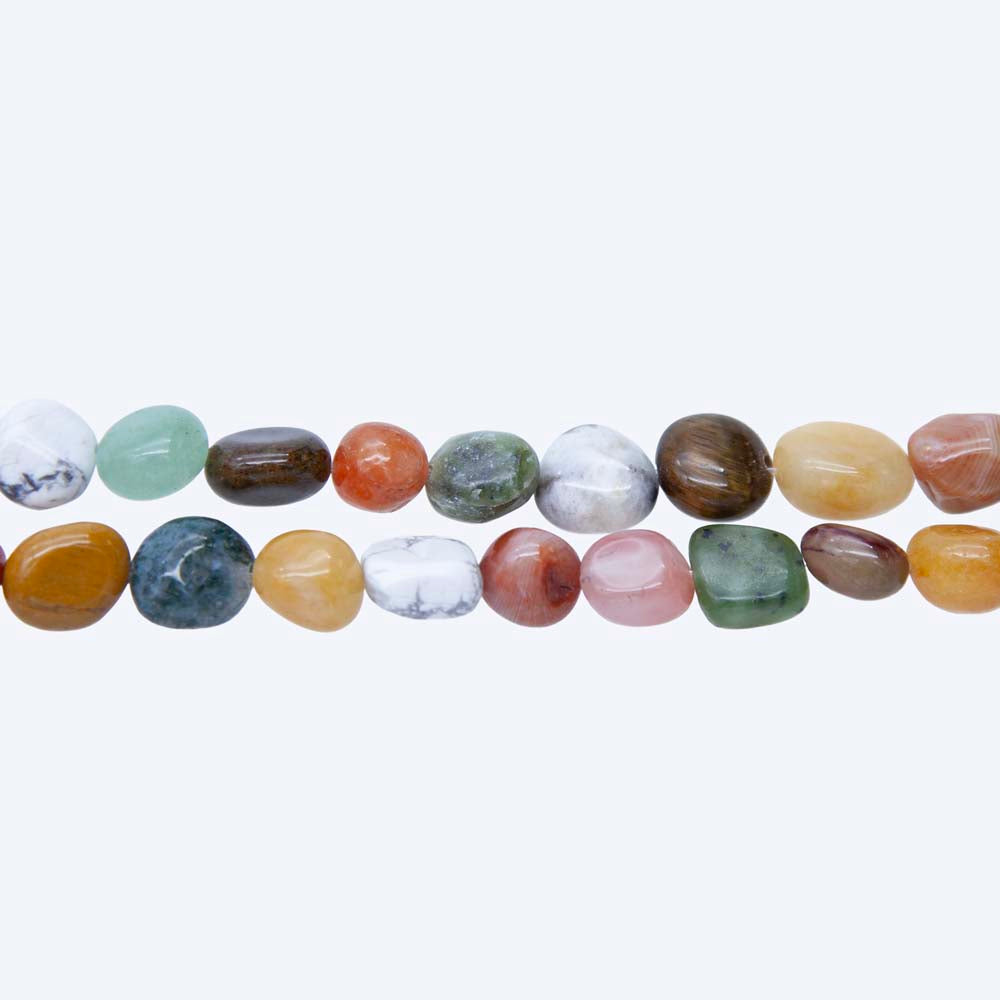 96ST525: Mixed Stone Pebble 8-10mm 1STR