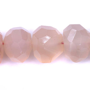 98ST4007-PN: Natural Pink Chalcedony Facet Nugget 8x10-14x18mm