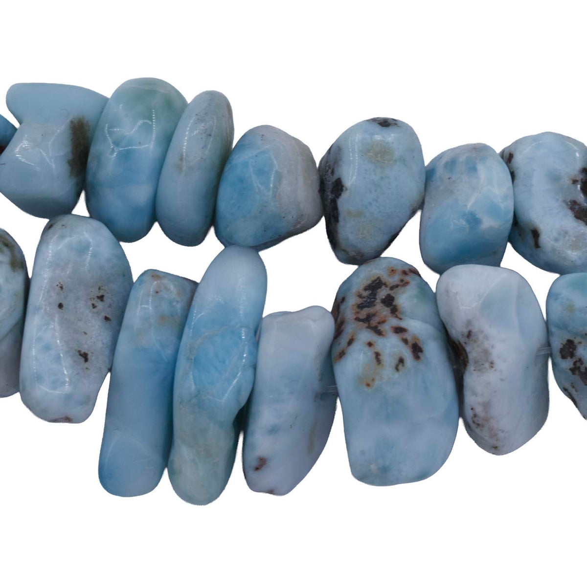 99ST106-02: Larimar Chip/Nugget 6-11x12-22mm/100-140GM AVG