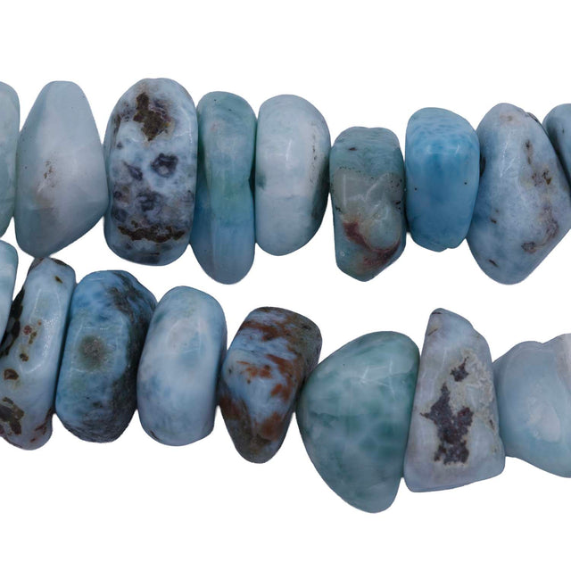 99ST106-03: Larimar Large Chip/Nugget 8-15x14-28mm/145-200GM AVG