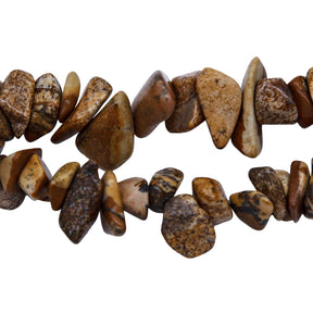99ST417-N: Picture Jasper Nuggets 8-12mm