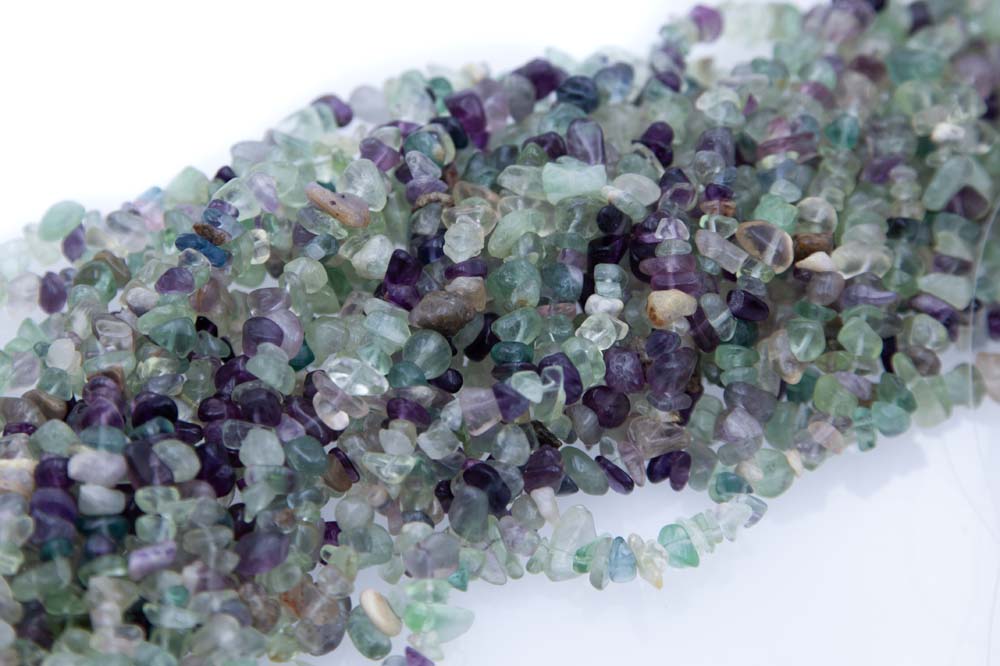 99ST431-N: 8-12mm Fluorite Chips 36"
