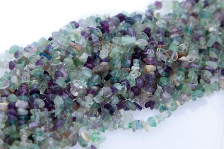 99ST431-N: 8-12mm Fluorite Chips 36"