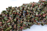 99ST448-N: 8-12mm Unakite Chips 36"