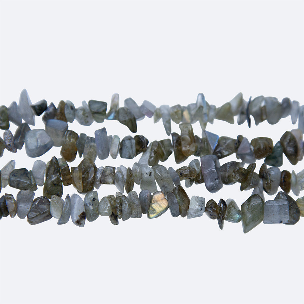 99ST456: Labradorite Chips 36"