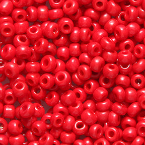 9EP144R: Vintage FRNCH Opaque Red 9/0 50 Gram Bag