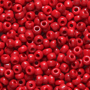 9EP146-3R: Vintage FRNCH Opaque DK Red#3 9/0 50 Gram Bag
