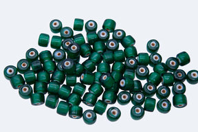 9IC788: Crow White Lined Dark Green 9mm 100 Grams