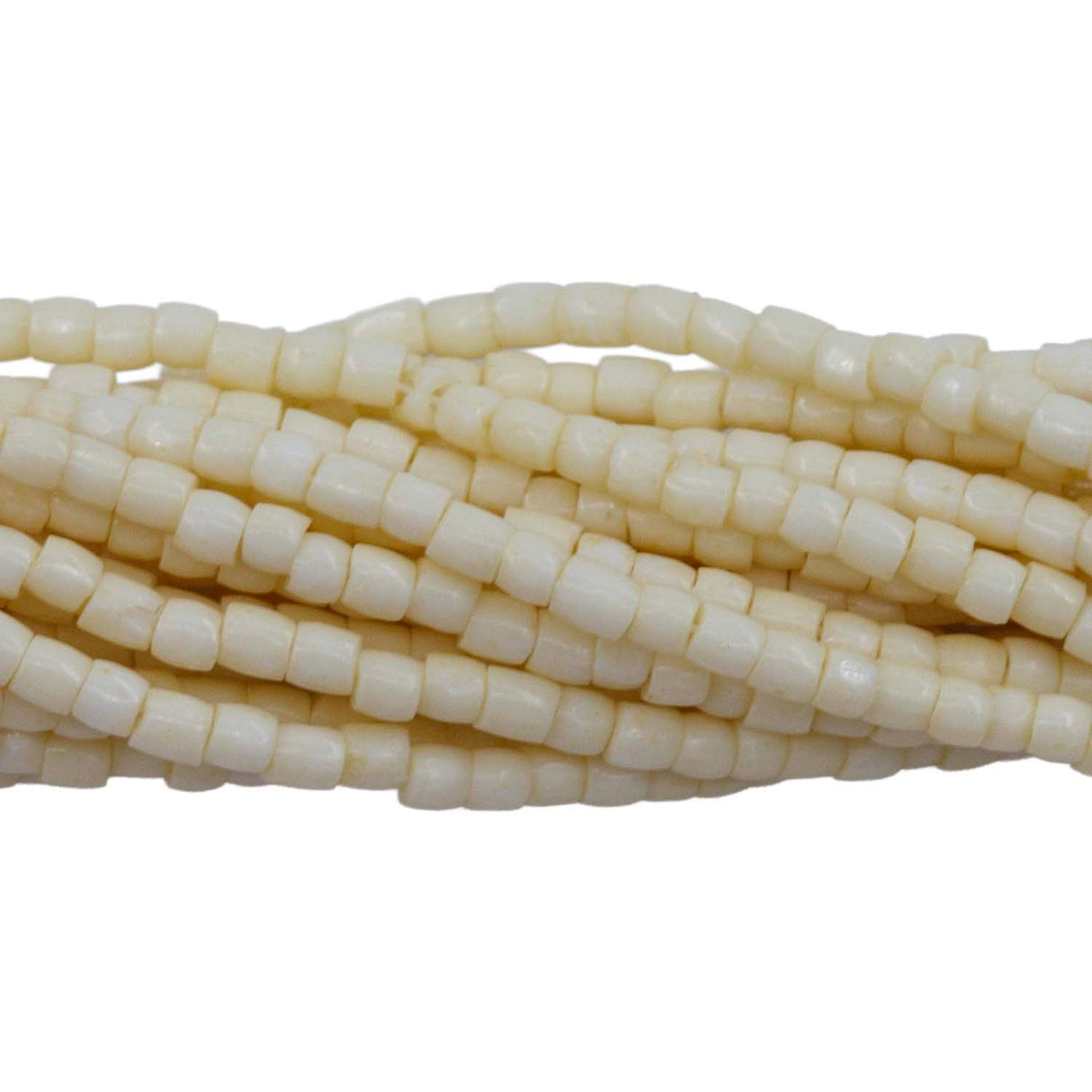 9SC150: CZ Seed Bead 3-cut Bone 9/0 5HK