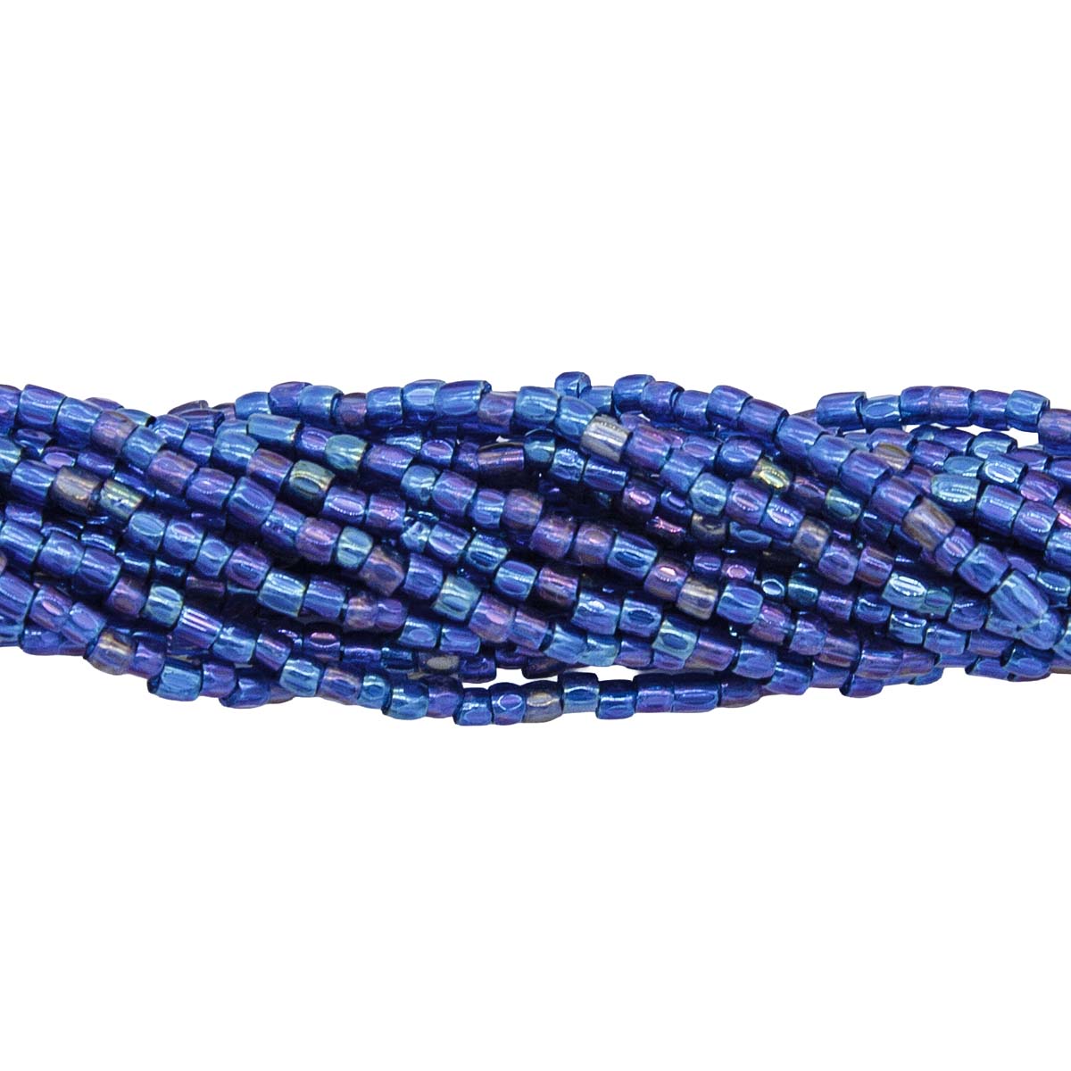 9SC569-T: CZ Seed Bead 3-cut TR Montana Blue AB 9/0 5HK