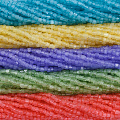 9SC999-MX01: Czech Seed Bead Bundle Flower Field 9/0