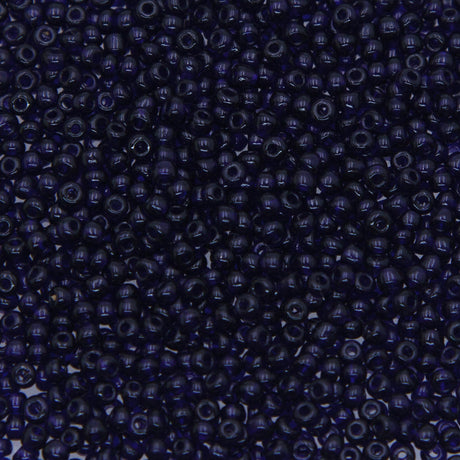 9SV100-10: VIN VEN TRNS Dark Cobalt 9/0 250GM