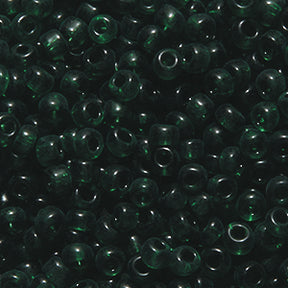 9SV100-2: Vintage Venetian Transparent Dark Green 9/0 250 Grams
