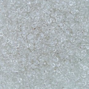 9SV100-25: Vintage Venetian Transparent Crystal 9/0 250 Grams