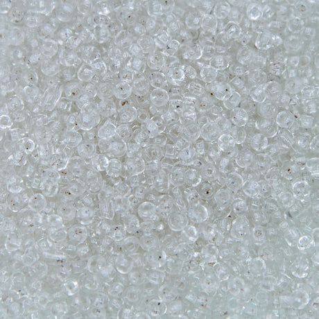 9SV100-25: Vintage Venetian Transparent Crystal 9/0 250 Grams